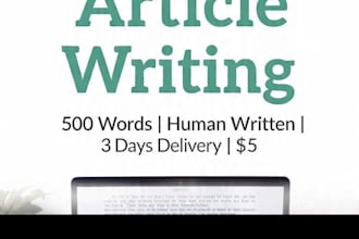 write SEO blog articles and website content