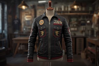 build custom fivem motorcycle club clothing with premium details