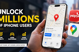 do google maps, apple maps, and yelp business registration and optimization