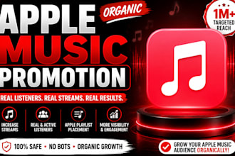 do organic apple music promotion apple playlist placement ads music marketing