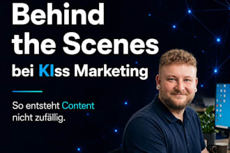 create and manage german social media content