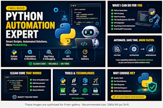 develop python scripts, automation and ai solutions