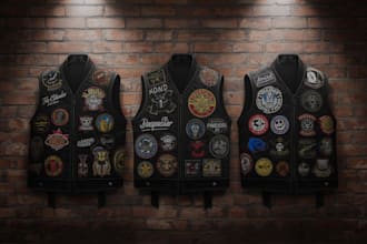 create custom fivem mc vest packs with realistic patch