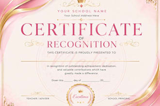 design professional canva certificates, invitations, and social media posts
