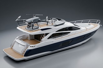 do custom 3d ship model, 3d boat model, yacht design, naval architecture