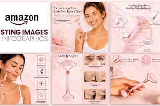 do amazon listing images design and product listings