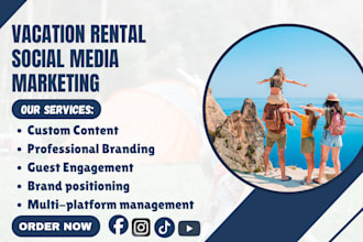 be your airbnb and vacation rental social media manager