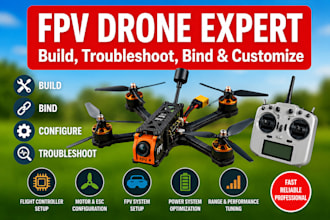 troubleshoot drone electronics, flight controllers and fpv systems