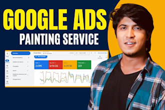 book more painting leads and calls via google ads PPC campaign