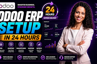 setup odoo erp for your small business in 24 hours