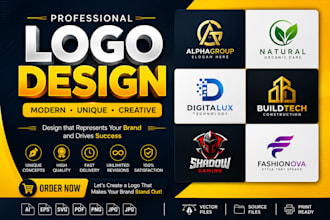 create premium minimalist logo design for startup brands and companies