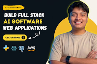 ai software developer for ai website development, saas, full stack ai website
