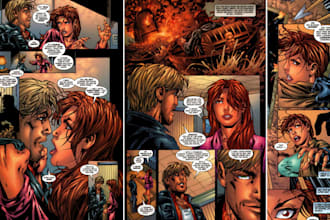 do comic book page comic illustration graphic novel art comic art comic strip