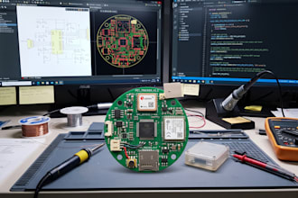 create gps pet tracker pcb, circuit, and firmware