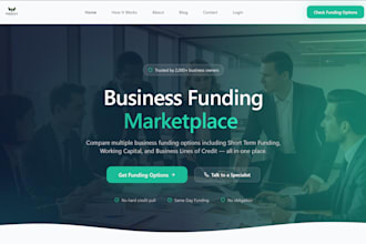 design a professional business website that generates leads