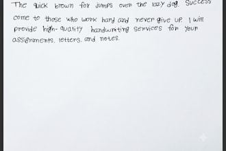 do professional bangla and english handwriting for your assignments