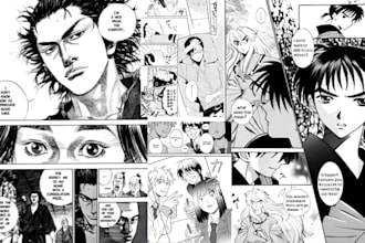 draw anime manga comic illustration manga artist nsfw manga webtoon cover art