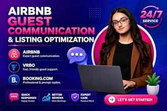 provide airbnb co hosting and lising optimization servives
