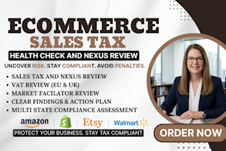 review US sales tax nexus eu UK vat compliance for ecommerce shopify sellers