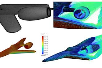 do cfd analysis using ansys fluent and star ccm for engineering projects