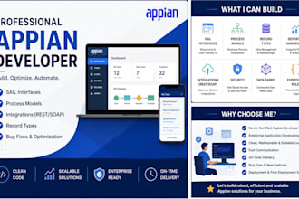 build enterprise appian applications and workflows