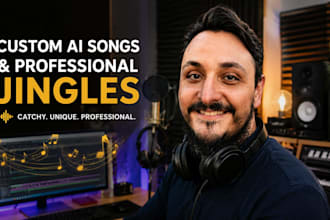 create custom ai songs and professional jingles