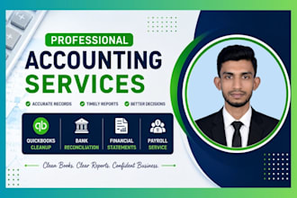 do quickbooks cleanup, reconciliation and financial statements