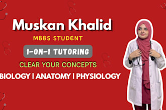 help you with biology ,human anatomy ,physiology and other science subjects