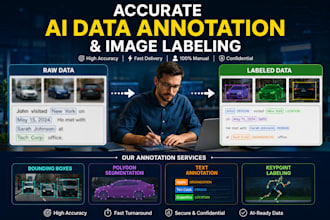 provide accurate ai data annotation and image labeling