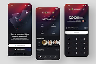 develop mobile banking app fintech app payment app wallet app neobank app