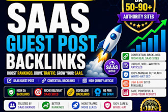 build powerful saas backlinks with high authority saas sites