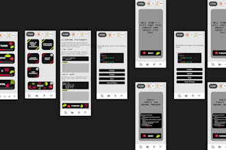 do UI and UX designs for websites and apps