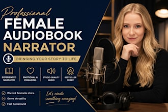 audiobook narration voice over for romance fiction memoirs childrens books acx