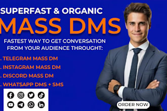 do whatsapp bulk messaging, instagram and facebook dm marketing