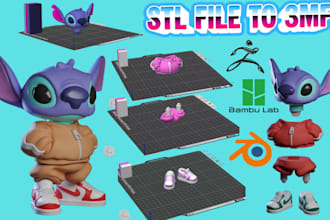 convert stl to 3mf repair mesh fix file add color to 3d model for printing