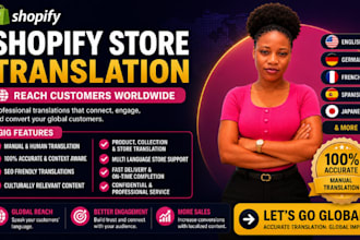 translate your shopify store to multilingual website in 24 hours