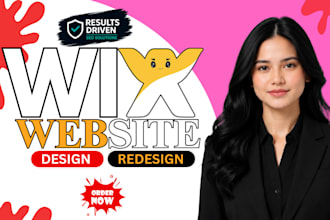 design wix website and wix website redesign for wix ecommerce