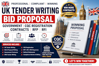 do UK tender writing bid proposal government cqc registration contracts rfp rfi