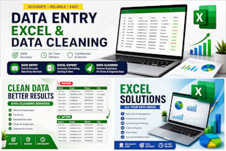 clean, format, merge, split excel data
