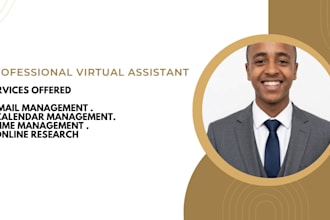 be your professional  administrative virtual assistant