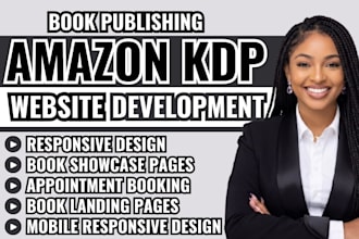 amazon KDP website author website book publishing website self publish website