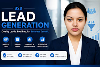 b2b lead generation and prospect list building