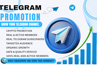 do telegram promotion, telegram subscriber, telegram marketing, crypto promotion