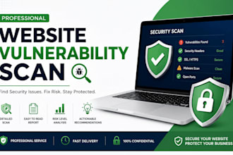do penetration test your website with professional report