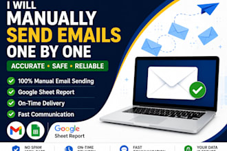 manually send emails one by one