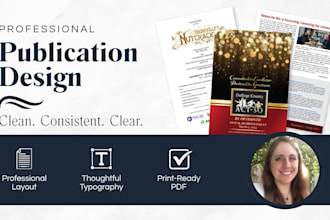 create a professional print layout for your publication