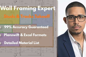 do residential framing material takeoff