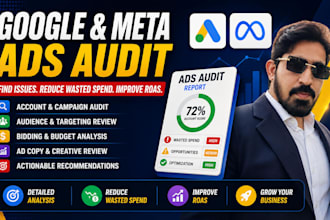 audit and optimize your google ads or meta ads campaigns