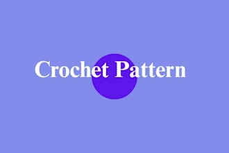 do your custom amigurumi crochet pattern