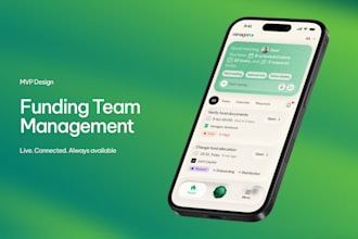 design a modern ai mobile app